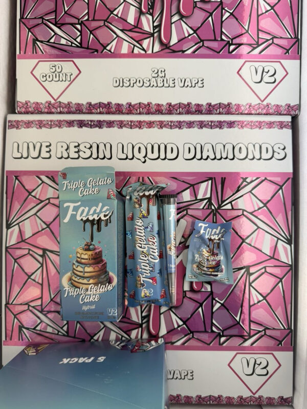 fade 2g disposable + gummies